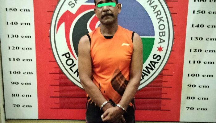 Oknum Security Diduga Pengedar Sabu Diamankan