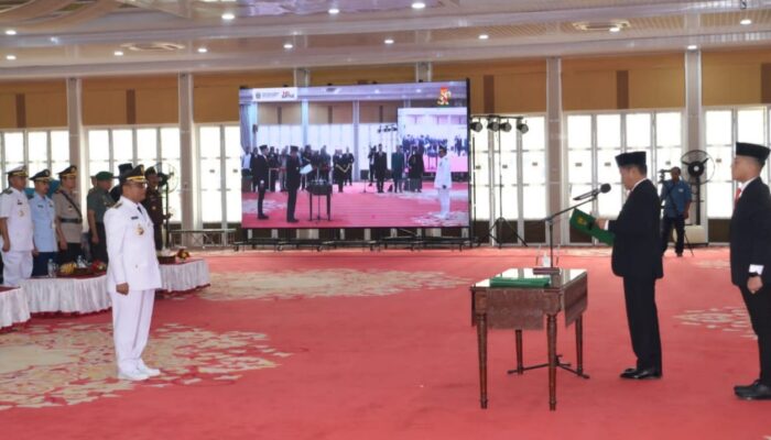 Gubsu Lantik Letnan Dalimunthe Jadi Pj. Wali Kota Padangsidimpuan