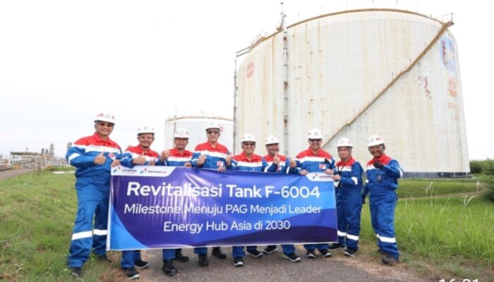 Revitalisasi Tanki LNG, Bukti Kesiapan Perta Arun Gas menjadi Leader Energy Hub Asia 2030
