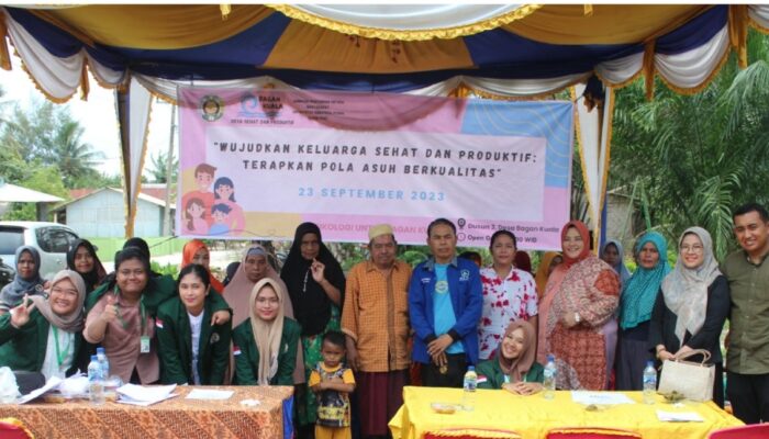 Tim Fakultas Psikologi USUPKM Di Desa Bagan Kuala DS