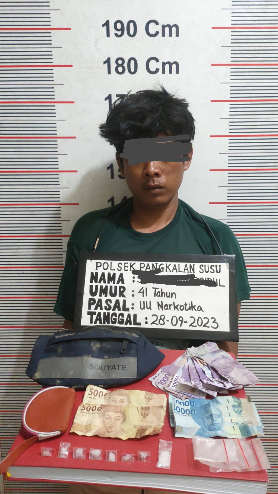 Buruh Harian Lepas Tertangkap Kasus Sabu