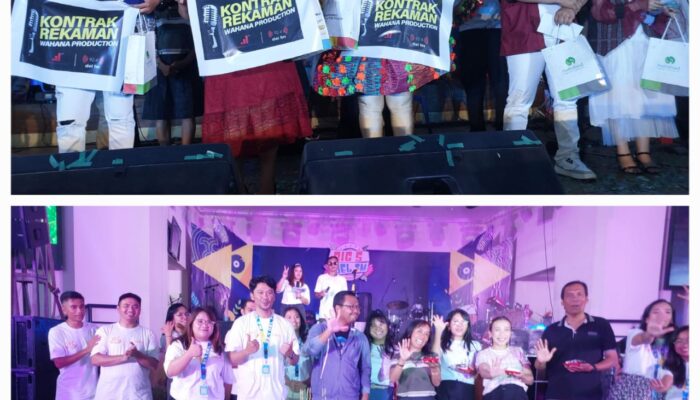 Jawara Nyanyi HUT Ke-5 Del FM Langsung Kontrak Rekaman