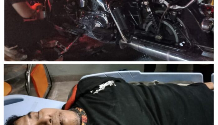 Pengendara Moge Asal Batam Meninggal Dunia Di RSUD Porsea