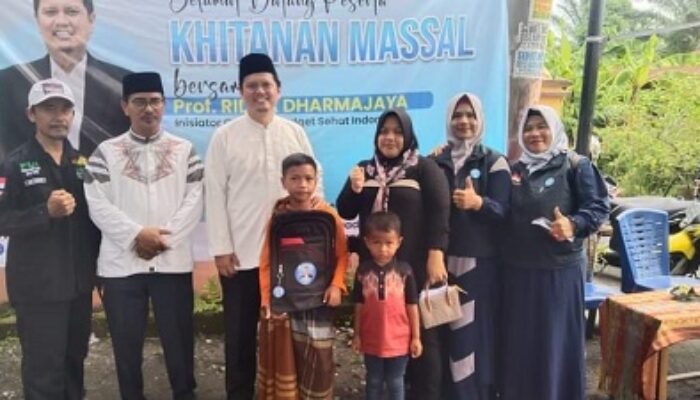 Masyarakat Medan Deli Sampaikan Terima Kasih Kepada Prof.Ridha Dharmajaya