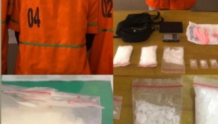 Polres Simalungun Ringkus 3 Pria, 1 Wanita Terlibat Narkoba