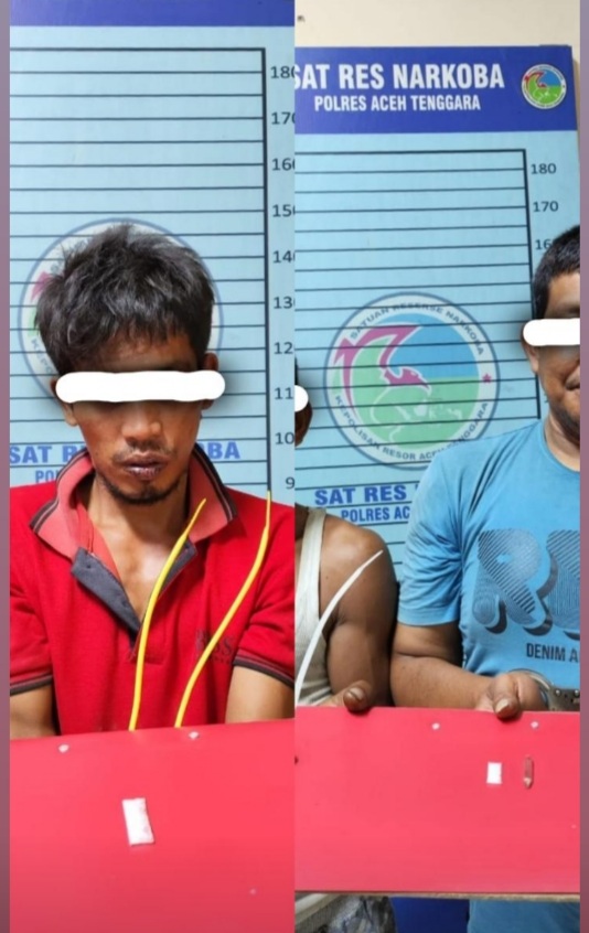 Polres Agara Bekuk Satu Pengedar Dan Dua Pemakai Sabu