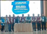 Capai Target 500 Ribu Mahasiswa, UT Gelar Syukuran