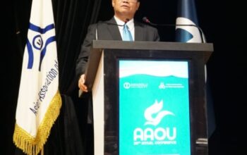 Menjabat Presiden AAOU, Rektor UT Buka Konferensi Perguruan Tinggi Jarak Jauh se-Asia di Istanbul