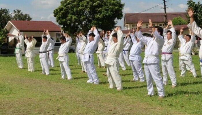 Polres P. Siantar Tes Kesamaptaan Jasmani Dan Beladiri Berkala