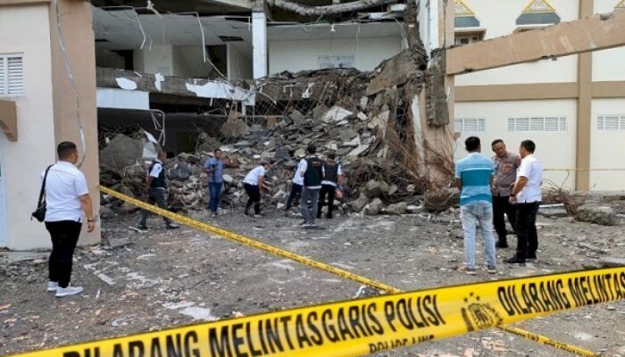 Polisi Tetapkan 5 Tersangka Kasus Runtuhnya RS Regional Aceh Tengah