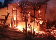 Tiga Rumah Terbakar Di P. Sidimpuan