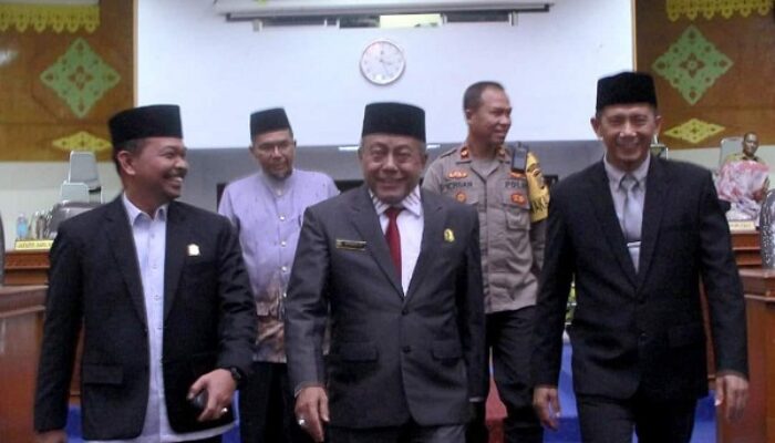 Ketua DPRK Aceh Tamiang Pimpin Paripurna Pengantar KUA Dan PPAS