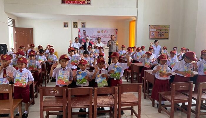 Polres Simalungun Distribusi Buku Ke Pelosok Nusantara