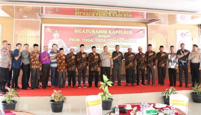Kapolres Simeulue Jalin Silaturahmi Dengan Ulama Dan Tomas