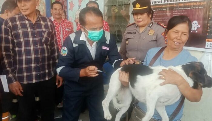Pemko P. Siantar Vaksinasi Rabies Gratis 