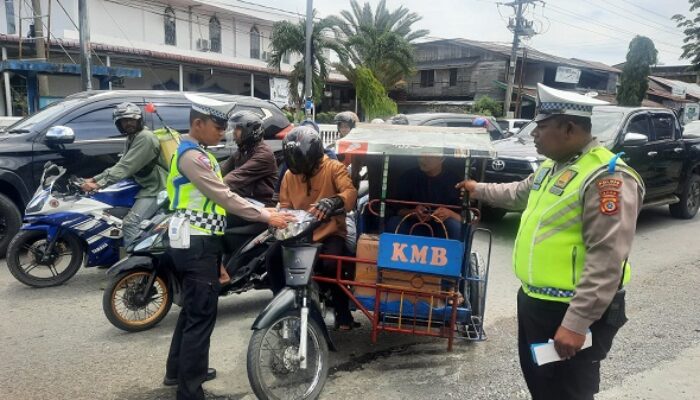 Satlantas Aceh Barat Jaring 118 Pelanggar 
