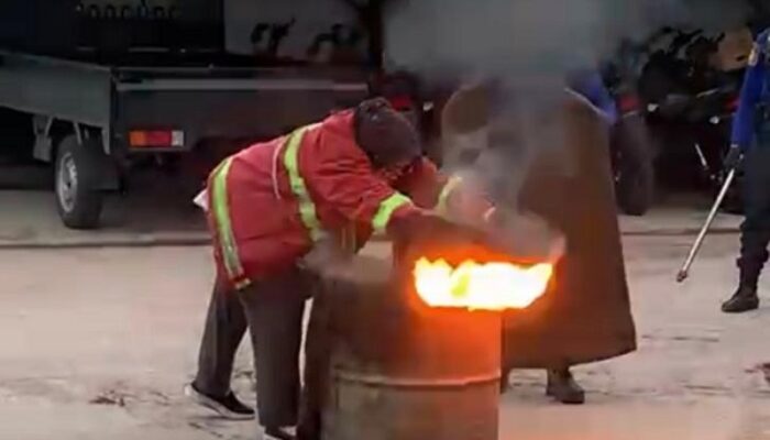 BRI Branch Office Tanjungbalai Tanggap Bencana Kebakaran