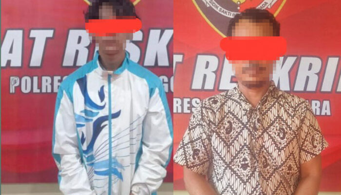 Kurang Dari 12 Jam, Polres Agara Ringkus Dua Tersangka Pembunuhan