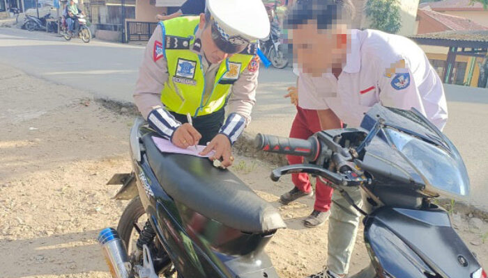 Operasi Zebra Toba 2023, Polres Palas Tindak 249 Pelanggar