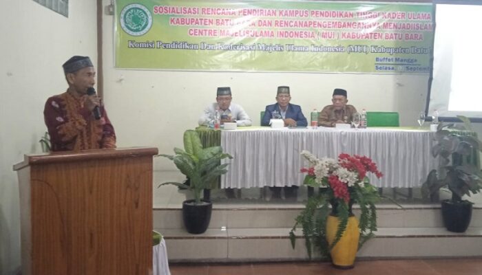 MUI Batubara Sosialisasikan Pendirian Kampus Pendidikan Tinggi Agama