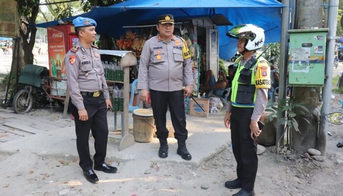 Operasi Zebra Toba 2023, Kapolres Langkat Turun Ke Lapangan 