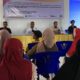 PROGRAM Studi Ilmu Politik Fakultas Ilmu Sosial dan Ilmu Politik (FISIP USU) saat sosialisasi dan pelatihan kepada Pokdarling berbasis ecobrick di Kelurahan Bagan Arya, Tanjungtiram, Batubara.Waspada/Ist