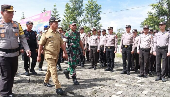 Bupati Pimpin Apel Pasukan Pengamanan Pilpanag