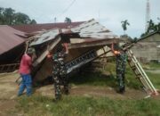 TNI Bantu Tangani Dampak Puting Beliung