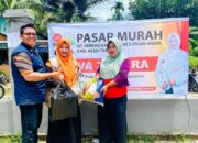 Nova Zahara Buka Pasar Murah Di Aceh Tamiang