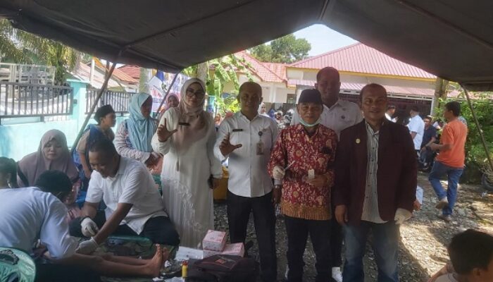 Khitanan Massal Dan Donor Darah Meriahkan MTQ Ke-56 Sei Lepan 