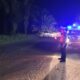 Personel Sat Lantas Polres Simalungun sedang kegiatan Blue Light Patrol (BLP) di Jalan Asahan Kecamatan Gubjng Malela, Rabu (13/9/2023), dimulai pukul 22.00 Wib hingga selesai.(Waspada/ist).