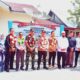 Kapolres Nagan Raya bersama Forkopimda melakukan Launching Gampong Bebas Narkoba di Desa Lueng Baroe, Jumat (15/9).(Waspada/Muji Burrahman)