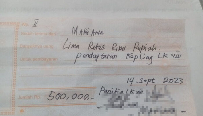 Oknum Panitia Pemilihan Kepling Kangkangi Instruksi Camat