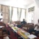 Pj Bupati Aceh Timur Ir Mahyuddin, M.Si, menerima kunjungan silaturrahmi Ketua YARA Safaruddin SH di Pendopo Bupati di Idi, Jumat (15/9). Waspada/Muhammad Ishak