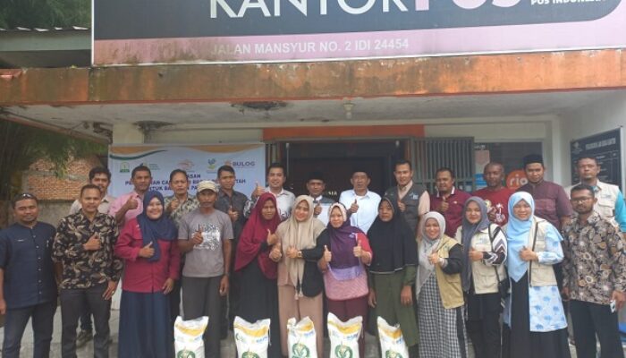 437.570 Kg Bantuan Beras Disalurkan