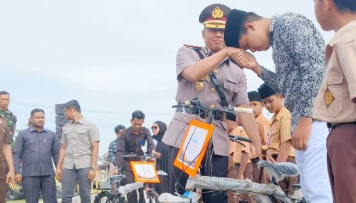 Ribuan Peserta Didik Hadiri Hardikda Ke-64 Di Pidie
