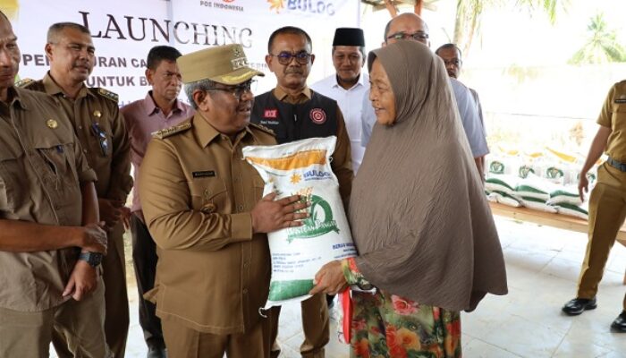 71,8 Ton Beras Cadangan Pemerintah Untuk Masyarakat Miskin Aceh Utara