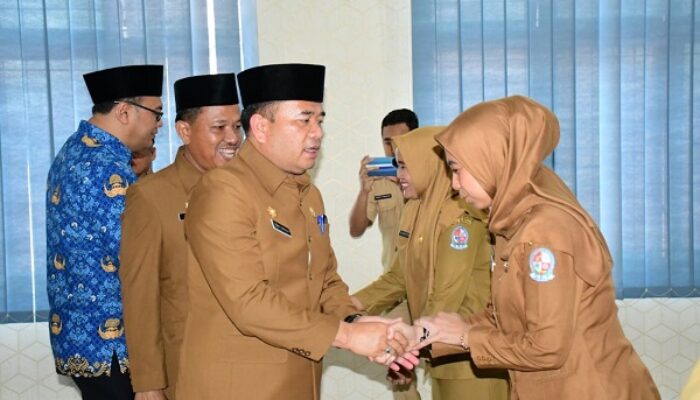 Sekdakab DS Lantik 3 Kepala Puskesmas Dan 1 Kasubbag TU