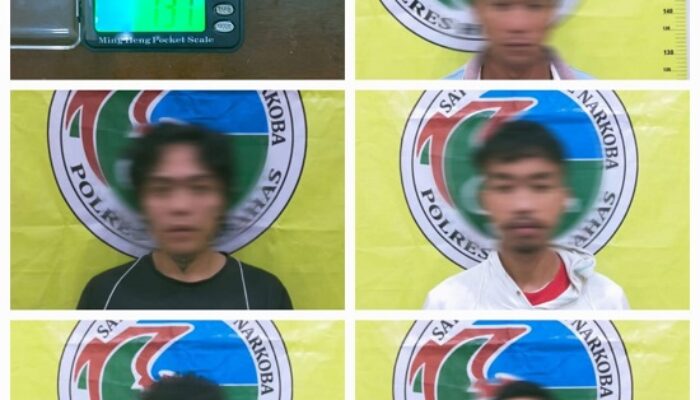 Lima Kurir Narkoba Digulung Polisi