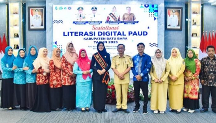 Bunda PAUD Batubara Buka Sosialisasi Literasi Digital