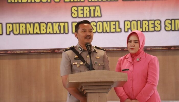Sertijab PJU Polres Simalungun