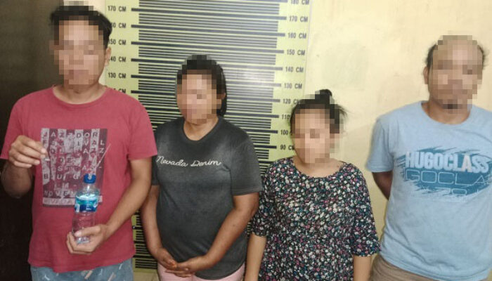 Polsek Barumun Amankan Empat Terduga Salahgunakan Narkoba