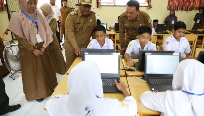 6.448 Siswa SMP Aceh Utara Ikut ANBK