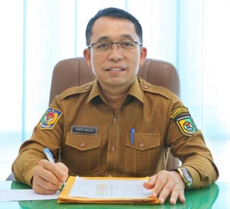Kadis PUTR Kabupaten Serdang Bedagai, Johan Sinaga.Waspada/ist