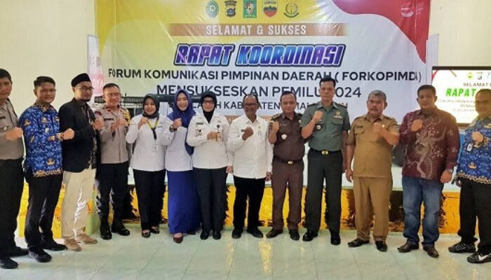 Sukseskan Pemilu 2024, Pemkab Simalungun Bersama Forkopimda Gelar Rakor