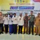 Wabup saat foto bersama dengan peserta rakor sukseskan Pemilu 2024 di RS Laras, Senin (18/9).(Waspada/ist).