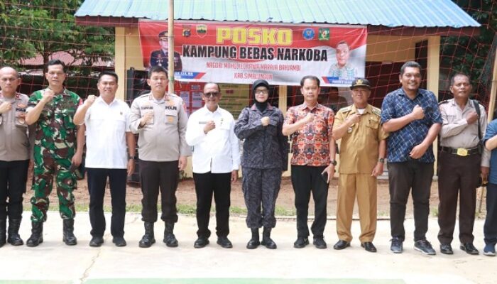 Nagori Moho Wakili Simalungun Lomba Kampung Bebas Narkoba Tingkat Poldasu