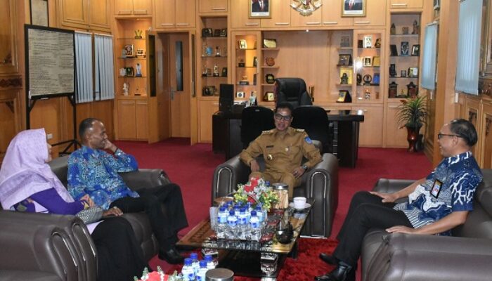 Pj Wali Kota Langsa Bersama BNN Sepakat Hempang Peredaran Narkotika