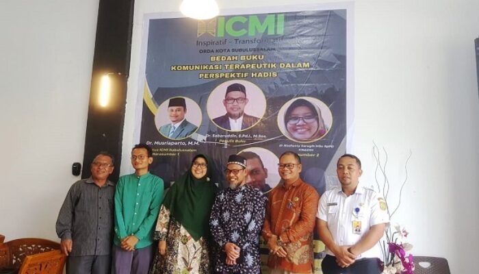 Bedah Buku Komunikasi Terapeutik Perspektif Hadis Hadirkan Dua Narasumber