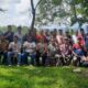 Panitia dan Kades serta Aparatur Desa bersama Muspika dalam pembubaran panitia di Irigasi Jeuram Beutong Nagan Raya, Sabtu (2/9).(Waspada/Muji Burrahman)